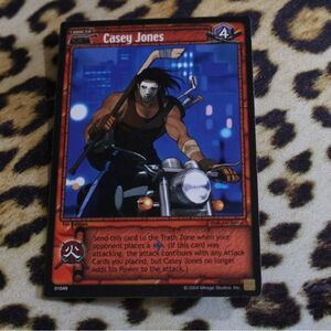 TMNT Casey Jones Trading Card